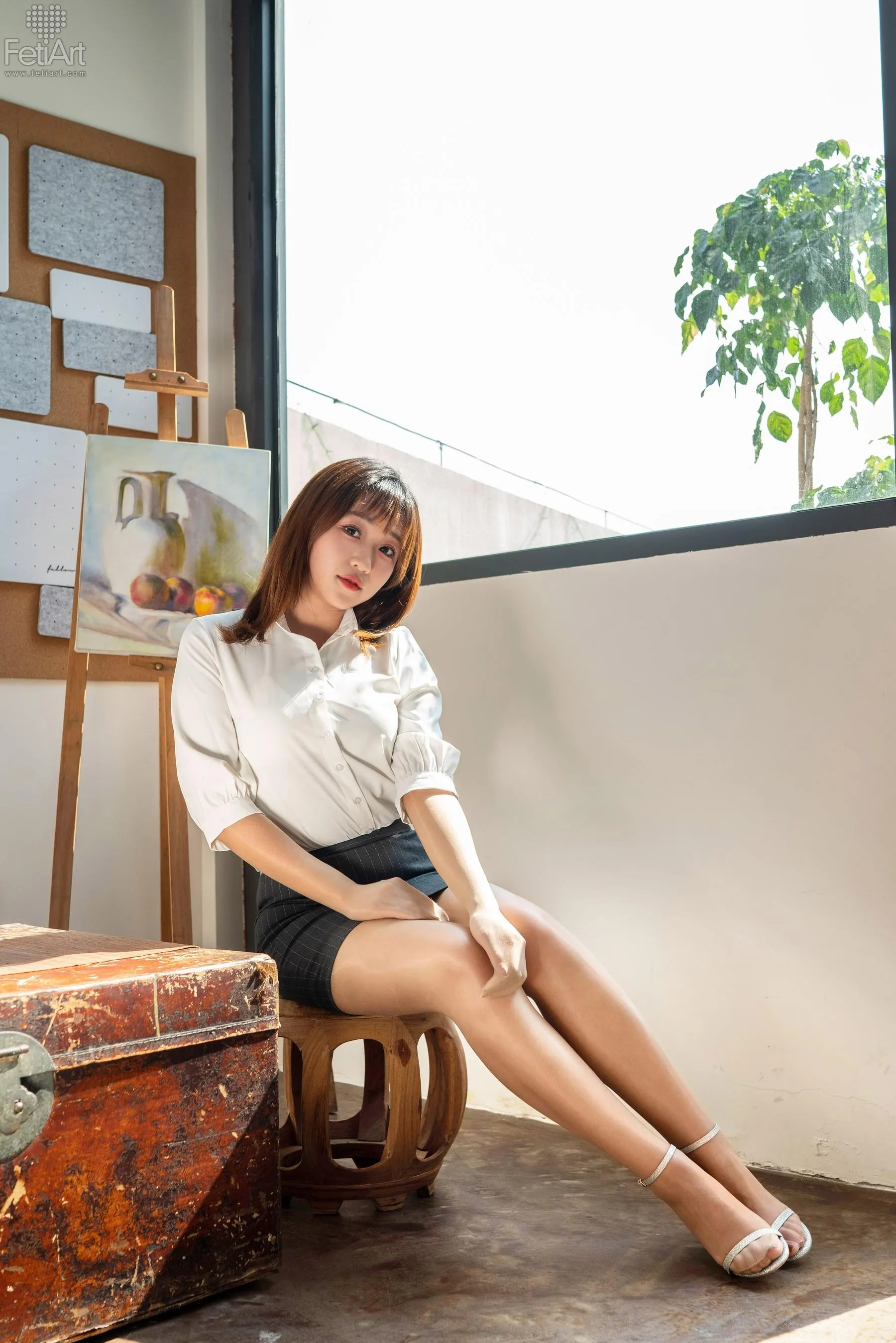 [FetiArt尚物集]NO.058 Toris full body pantyhose day [38P]插图5